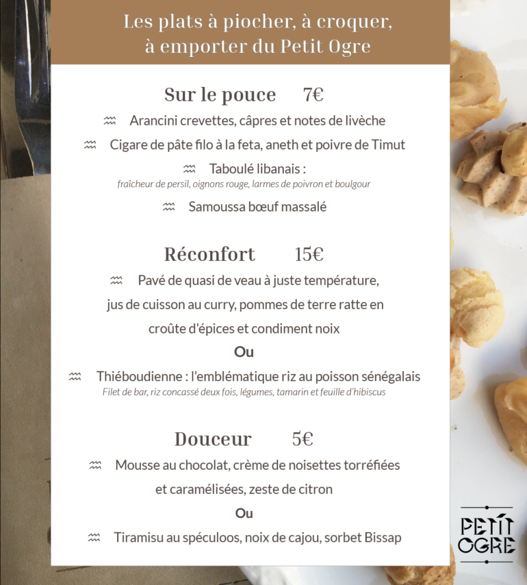 MENU A PIOCHER